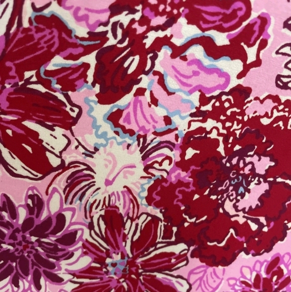 Lilly Pulitzer Size Medium Wyota Maxi Dress In Lilac Thistle In The Wild Pink - Picture 8 of 12